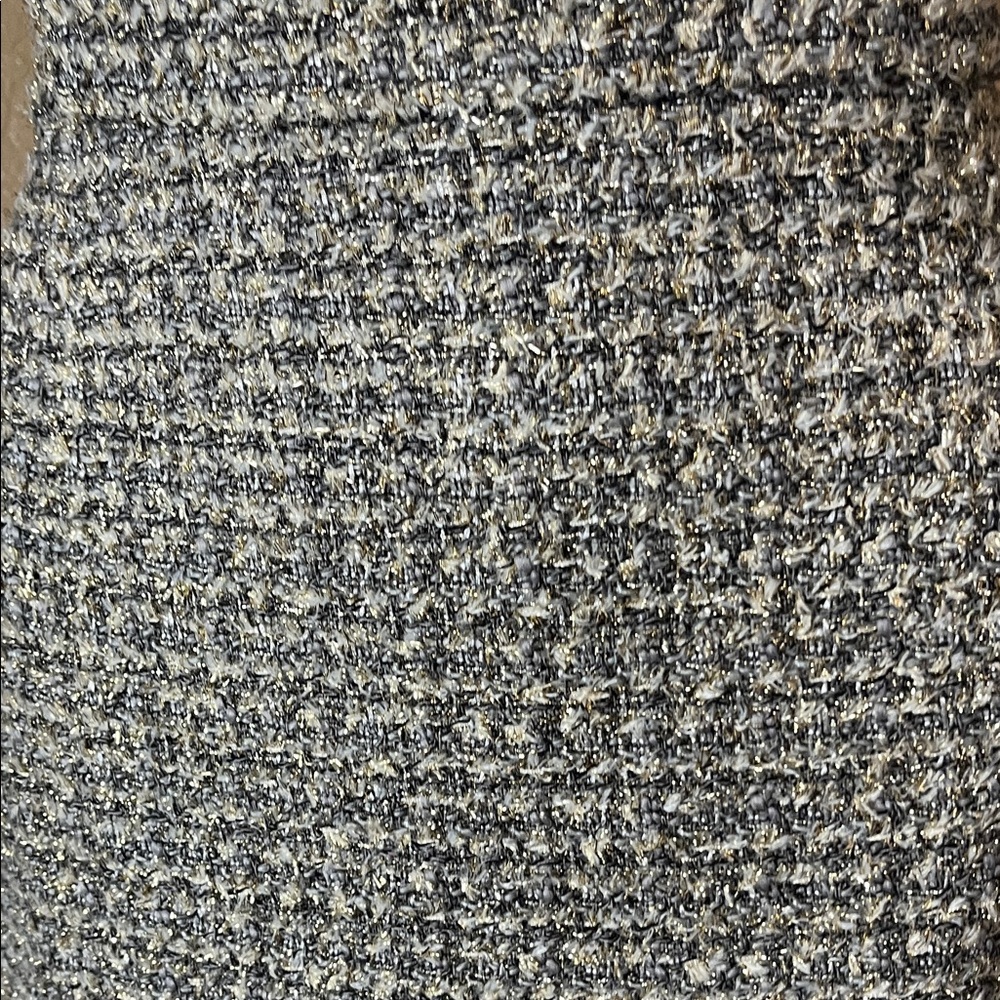J. Crew Collection Gold Tweed Midi Pencil Dress.  Sz 6 - Picture 7 of 7